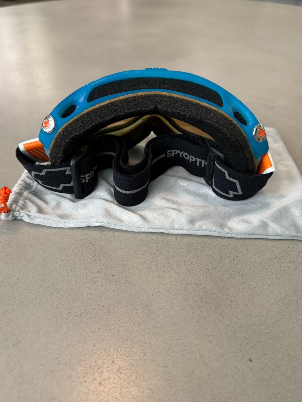 Vintage Spy Snow Goggles - Blue/White - Picture 2 of 7
